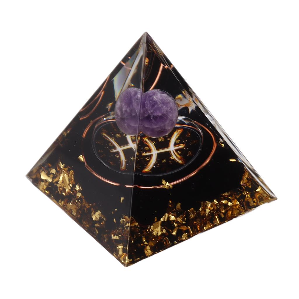 5cm Orgonite Pyramid for Positive Energy Healing Crystal Pyramid Meditation Orgonite Pyramids