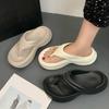 Thick Platform Women's Eva Flip Flops Summer  Thick Sole Non Slip Beach Sandals Woman Fashion Clip Toe Wedge Heel Slippers