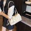Bags Large Capacity Women's Handbags 2025 New Commuter Underarm Bags Soft Surface Folded Tote Bags Simple Messenger Bags