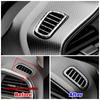 For Renault Kadjar 2015- Car Central Console Part Trim Frame Cover Car Interior Styling Modify Carbon Fiber Color