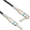 Ex-pro FL-2LS Shielded Instrument Cable, Right Angle X Straight, 2m