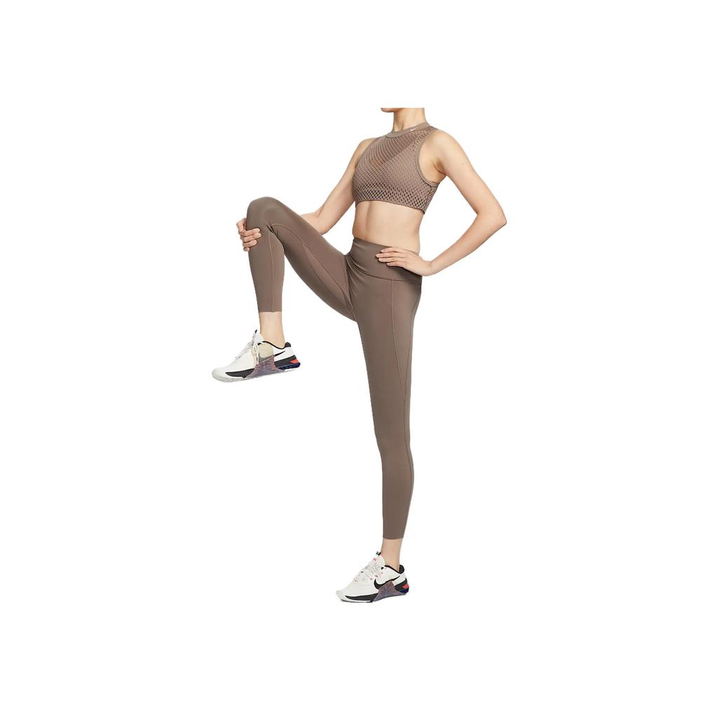 Nike Indy Dri-Fit Минималистичная Мода Универсальный Классический Низкая Поддержка Спортивный Бюстгальтер Женский Спортивный Бюстгальтер Норка-Коричневый Белый HF5421214