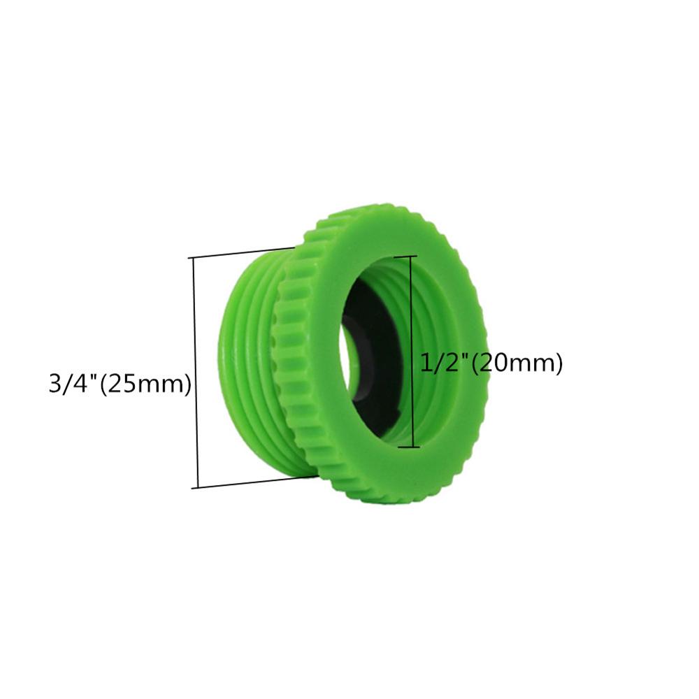 Garden Irrigation System 1/2" to 3/4" Female European Standard Thread Locked Connector DN16 Pipe 8/11mm 4/7mm Hose Splitters