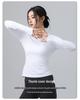 Топ для йоги 2025 Slimming High Elastic - Прямое плечо, Длинный рукав, Идеально подходит для осенне-зимнего бега и спорта