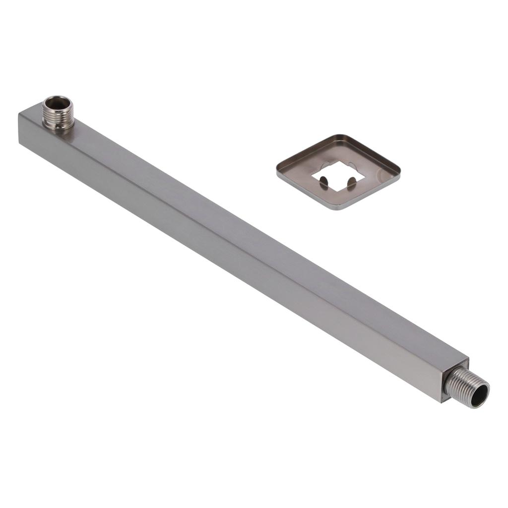 Настенный душевой кронштейн NPT1/2, матовый, скрытый, из нержавеющей стали, удлинитель для душа для купания