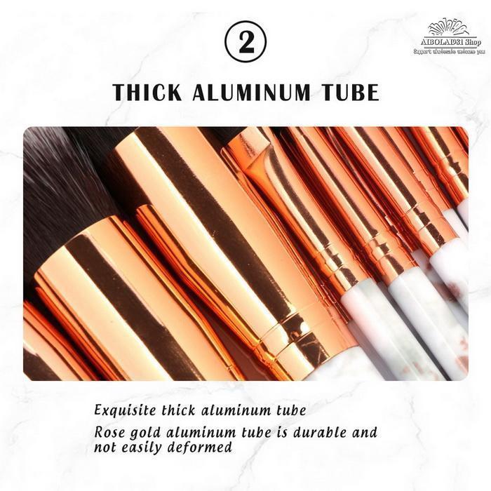 Makeup Brush Portable Marble 10 Makeup Brush Set Full Blush Brush Beauty Tools Eye Shadow Brush Set Brush