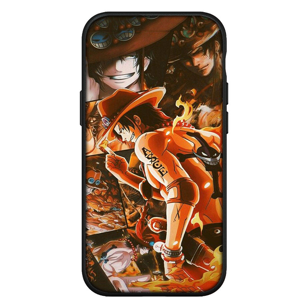 Чехол для iPhone 15 14 Xiaomi Redmi Note 13 12 11 Pro Max X 8 9 XR Samsung Galaxy S24 S23 A05 OPPO A15 Huawei One Piece Luffy Portgas D Ace Phone Case