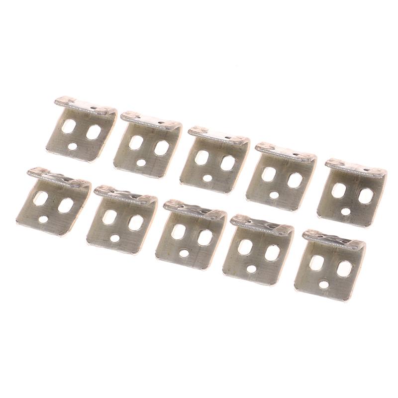 10Pcs/Lot 5 Holes Sofa Spring Clip Fasteners Furniture Spring Hook Fixed Clamps