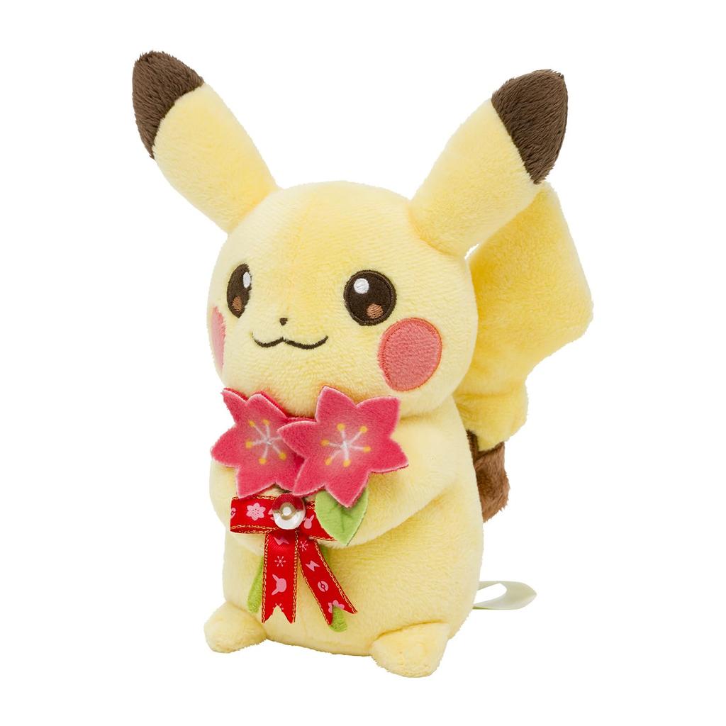 POKEMON Оригинальная мягкая игрушка Center для Пикачу и Flower You! Грасидея