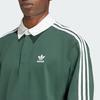 adidas Мягкая и удобная футболка-поло с длинным рукавом Adicolor IZ2468