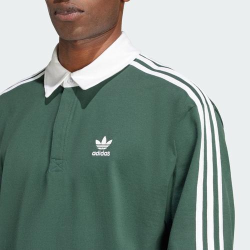 adidas Мягкая и удобная футболка-поло с длинным рукавом Adicolor IZ2468