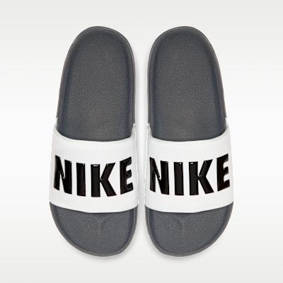 Nike Слайды Offcourt Темно-серый Черный