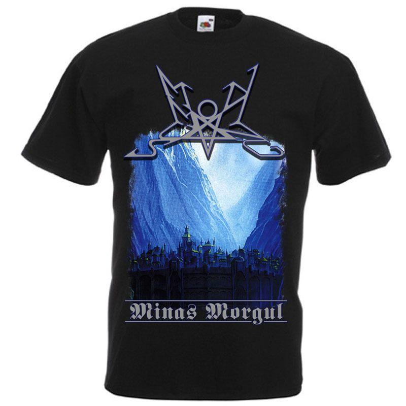 Unisex shirt Cotton Oversize Large Size Summoning Minas Morgul Poster T Black all s