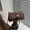 2025 Autumn and Winter New Trend Versatile Fashion Underarm Small Square Bag Simple Casual Niche Design Shoulder Messenger Bag