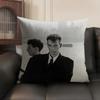 Music PPet Shop Boys Band Cushion Cover Natural Linen Organic Fabric DoubleSided Printing Sofa Home Decor Gift Pillow Case