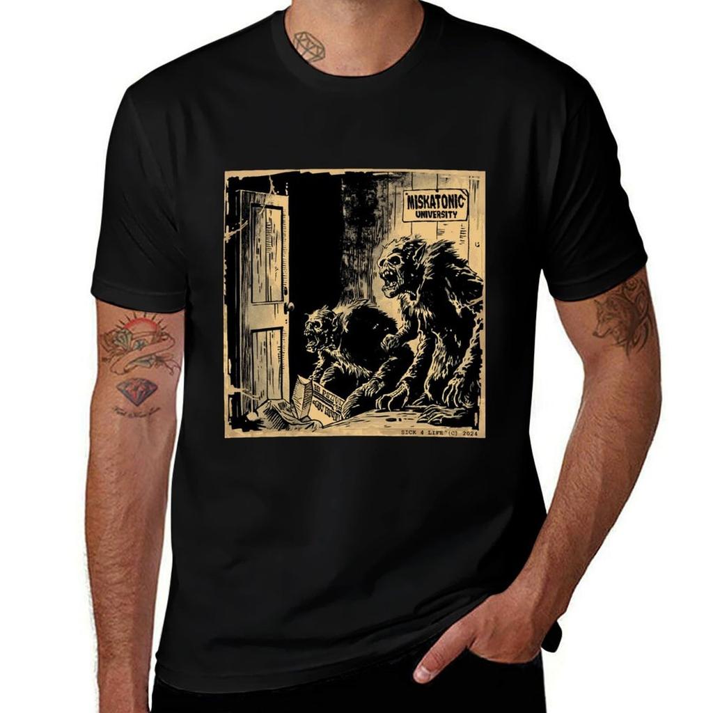 Miskatonic Mutants TShirt Casual Fashion Short Sleeve Cotton TShirt