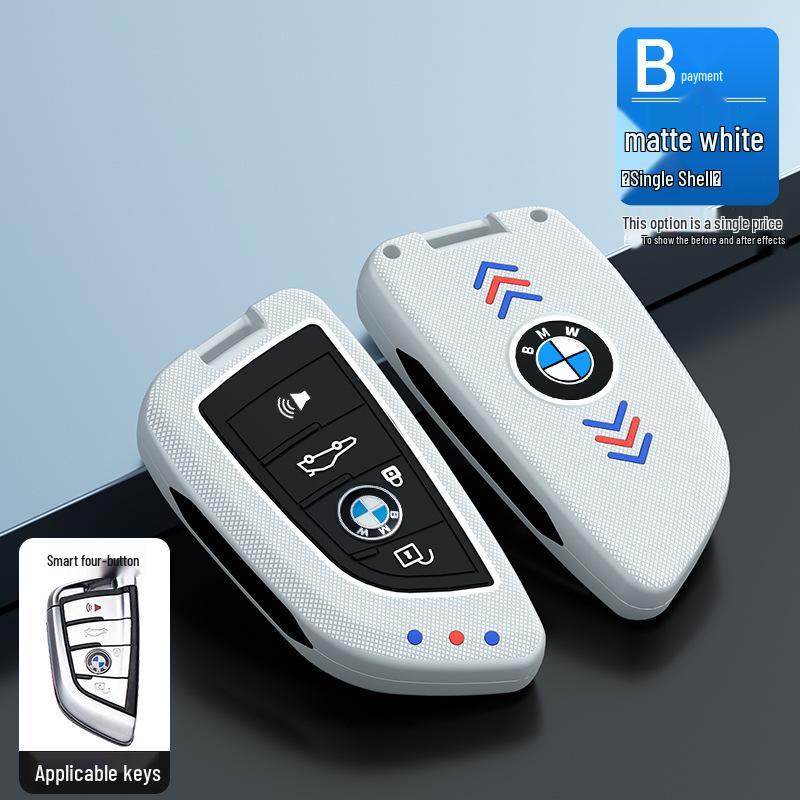 Чехол для ключа-лезвия серий 3, 5, 7 - Светящийся защитный чехол для 320i, пульта 525li и пряжки X3