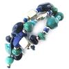[N1142] - Ethnic Bracelet 'Kilimanjaro' Turquoise Blue