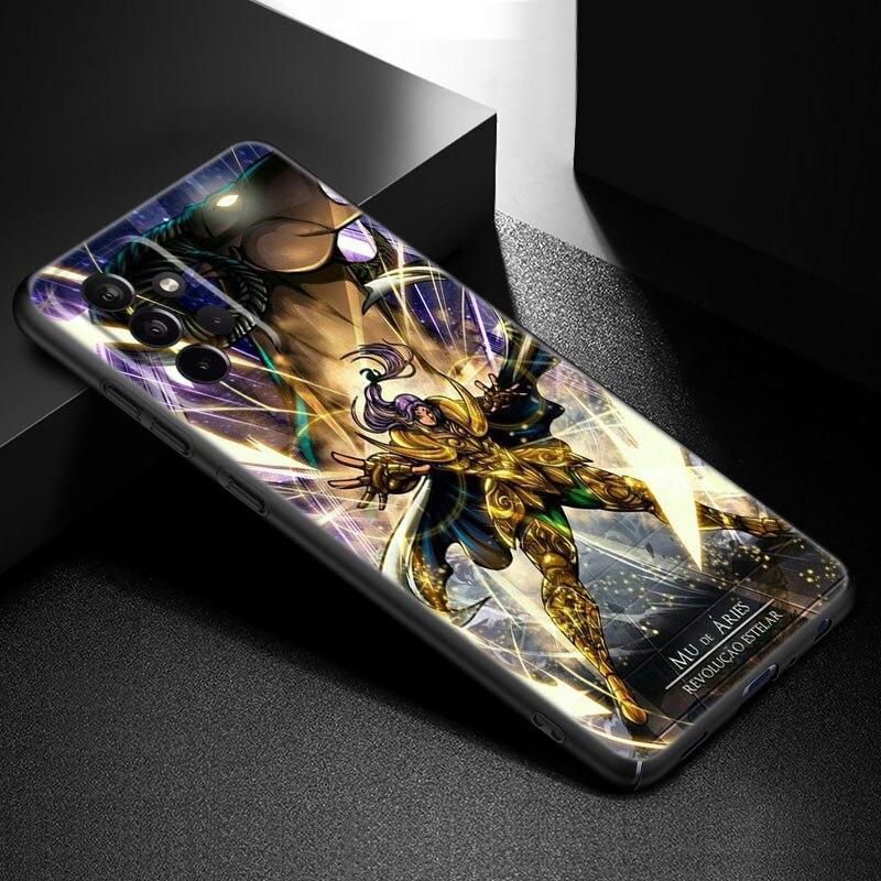 Чехол для телефона с изображением аниме Saint-Seiya для Samsung Galaxy A21 A30 A50 A52 S A13 A22 A32 A33 A53 A73 5G A11 A12 A31 A51 A70 A71 A72