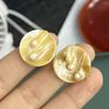 5Pcs, Natural Shell Mother of Pearl Beads Without Hole, Boho Handmade Round Loose Beads, 20mm, for DIY Necklace Accessories, Jewellery Making Crafts
