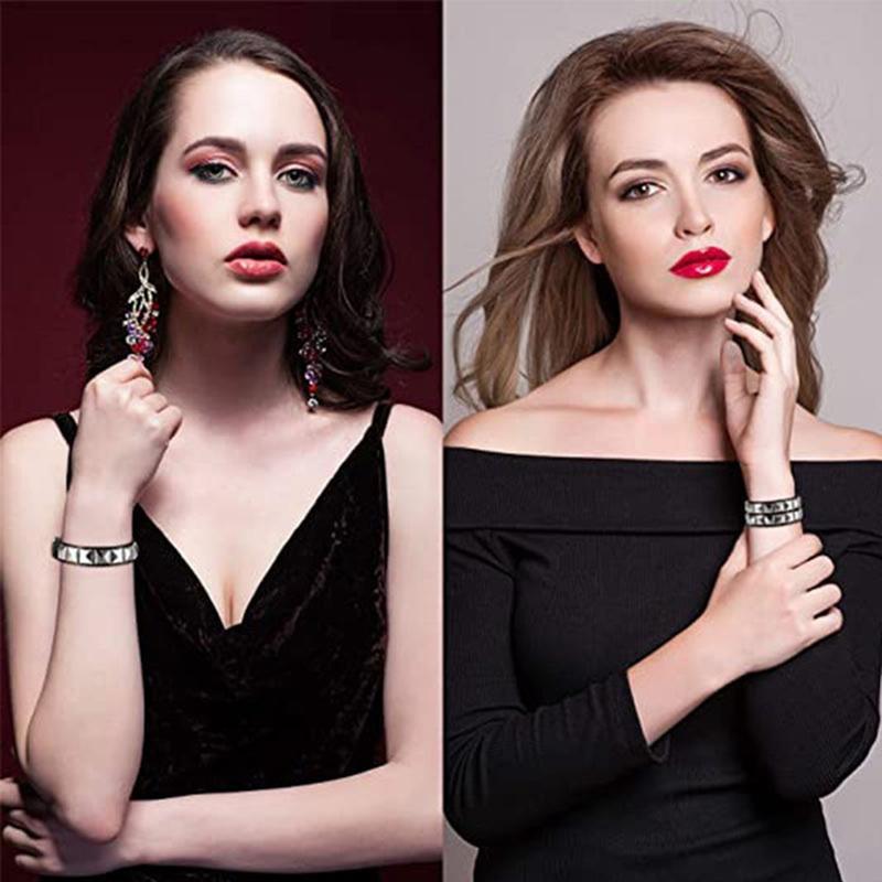 Уникальный браслет с заклепками и широкими манжетами в стиле панк, готический рок, унисекс, мужской браслет, ювелирные изделия