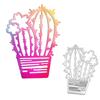 Cactus Art Pattern Metal Cutting Dies Craft Embossing Scrapbooking Stamps For Card Making Decor