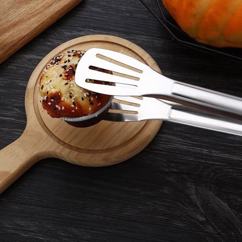 Зажим для лопатки для жарки из нержавеющей стали, многофункциональные щипцы для барбекю, щипцы для стейка, лопаточка для жарки рыбы, зажим для хлеба, бытовой кухонный инструмент