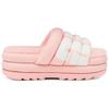 UGG Макси Шлепанцы Логотип Розовый Гребешок Женские 1127067-PSLP