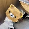 Kawaii Rilakkuma Makeup Bag Miscellaneous Storage Bag Travel Large Capacity Portable Hanging Toiletry Bag