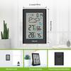 Indoor Outdoor Hygrometer Thermometer Digital Weather Station Wireless Weather Forecast Sensor Alarm Clock Date Backlight