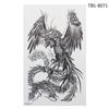 Temporary Tattoo Sticker Dragon Phoenix Body Arm Leg Waterproof Art Sticker