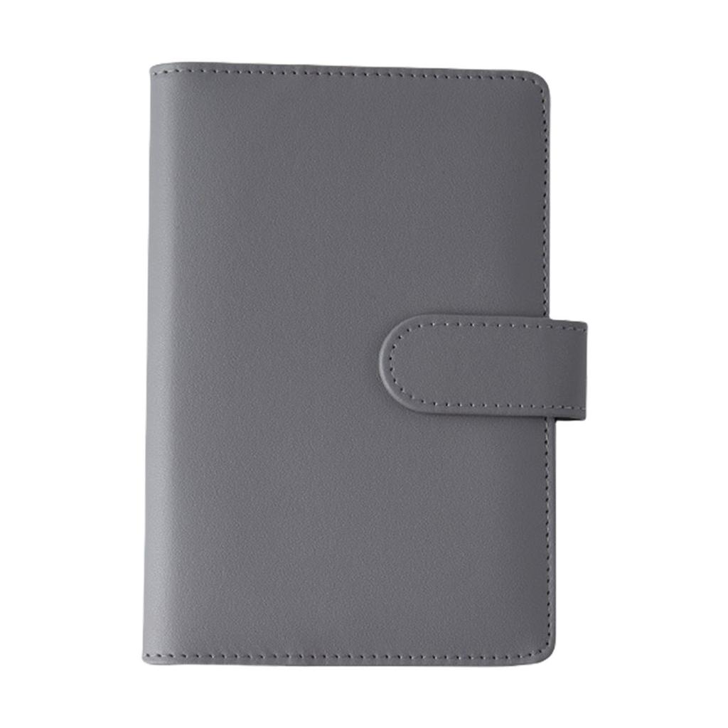 Refillable Leather 6 Rings Binder Budget Planner Binder Business Notebook Binder Covers Travel Journal Binder Covers