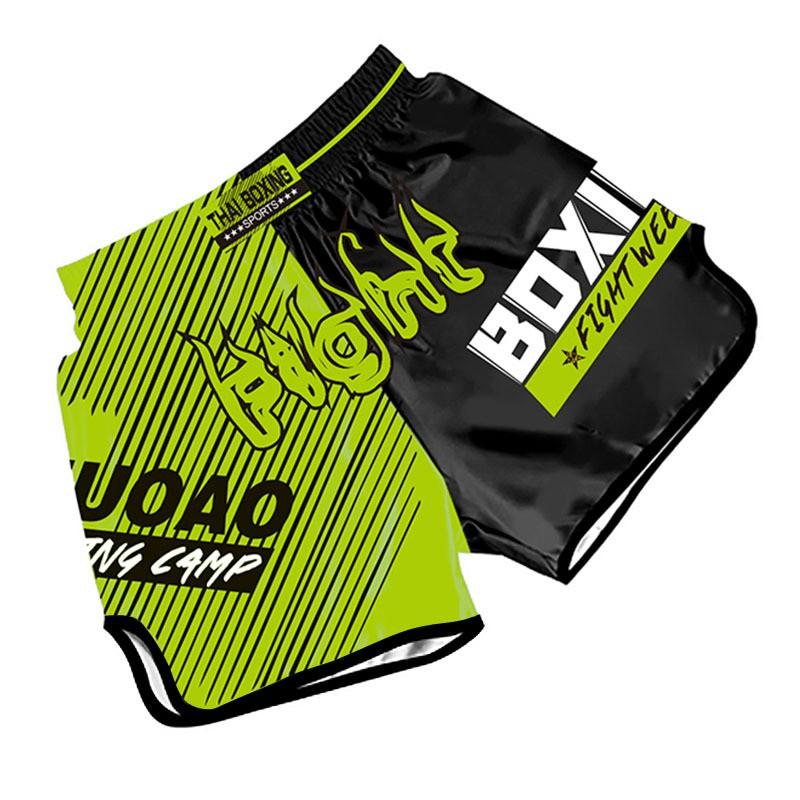 Martial Arts Shorts Muay Thai Boxing MMA Training Gym Combat Sports Unisex Quick-Dry Fighting Pants