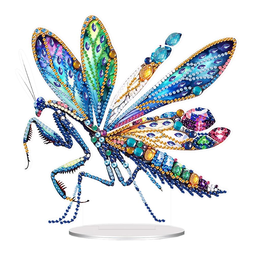 Акриловые мультяшные животные алмазная живопись настольные украшения набор ведьма 5D DIY алмазное искусство настольные украшения для взрослых начинающих