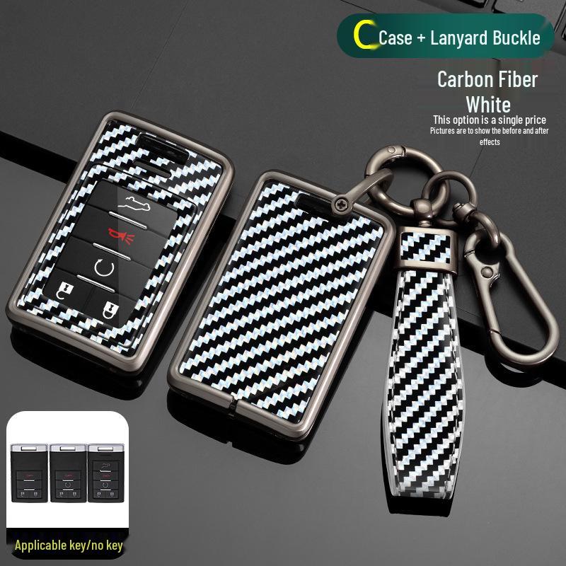 Премиальный чехол для ключей для Cadillac XTS, SLS, Seville, CTS, SRX, Escalade, ATS - Мужской роскошный аксессуар