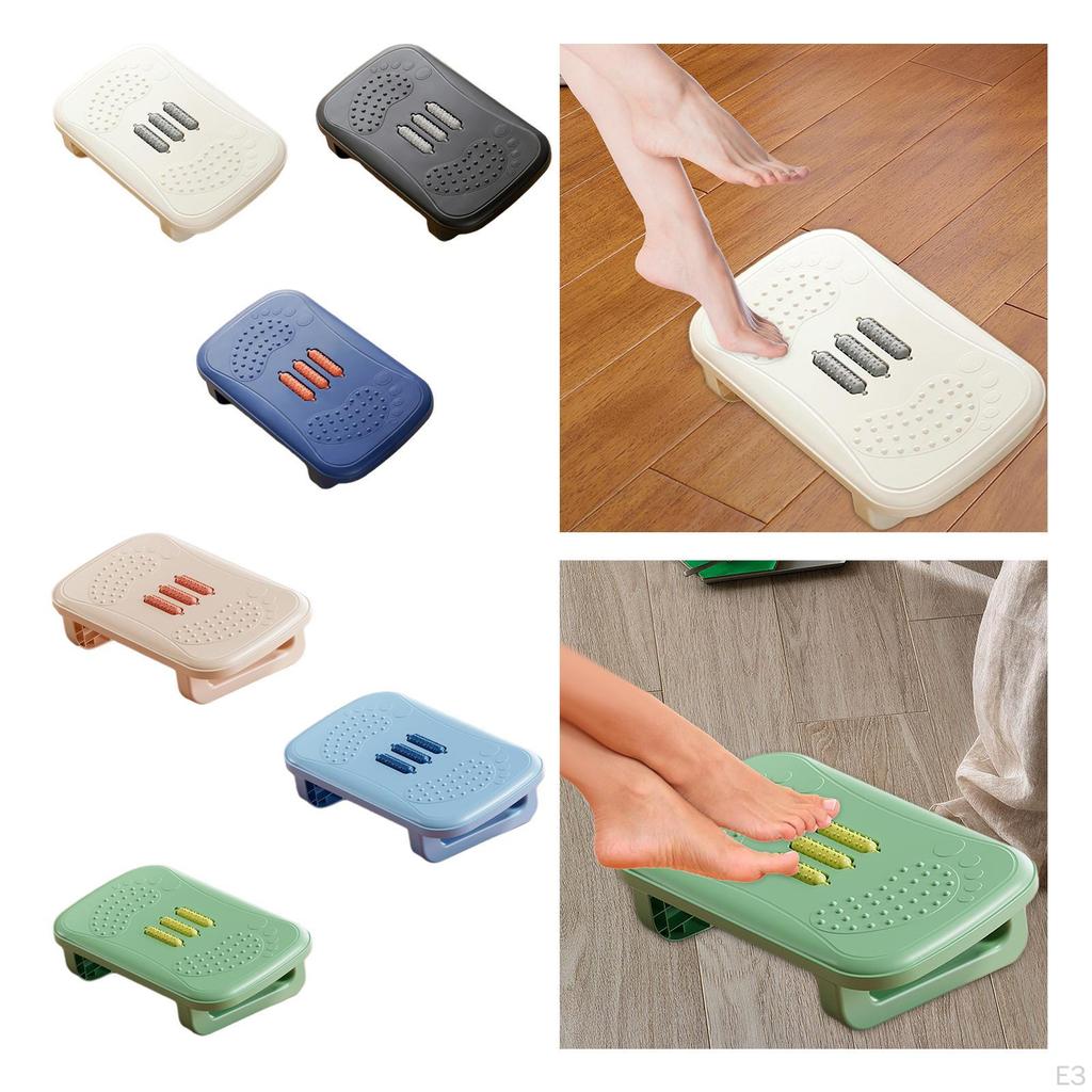 Подставка для ног под настольным табуретом. Удобная подставка для ног с роликовой массажной ножкой для автомобильных игр.