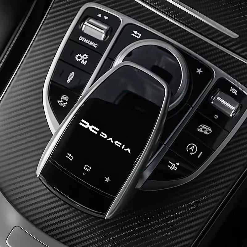 BGS1 5/10pcs Car Interior Sticker Central Control Decals Emblem Styling For Dacia Duster Logan Sandero Stepway Dokker Mcv Largus 1300
