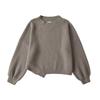 Za Export New Arrival Women's Clothing ZR Fashion Style Fashion All-Match Oblique Shoulder Lazy Sweater Asymmetrical Slimming Sweater