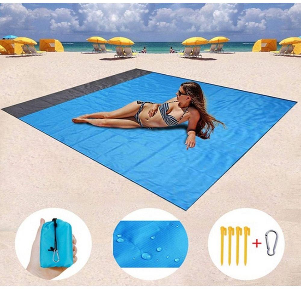 Cushion Travel Hiking Outdoor Picnic Pad Folding Camping Mat Anti-Sand Blanket Waterproof Beach Mat