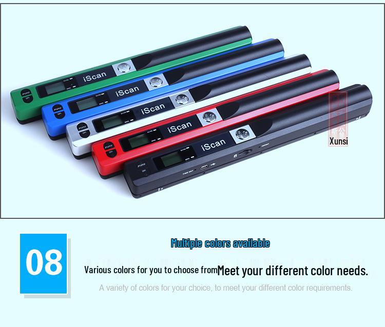 Portable A4 Document Scanner iScan 900DPI OS2258B