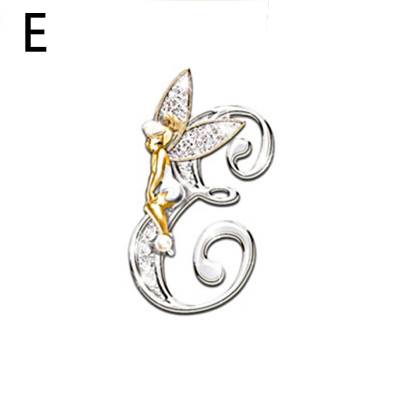 1PC Fashion Brooches Alphabet A-Z Corsage Handmade Gift Exquisite Jewelry Accessories KTY