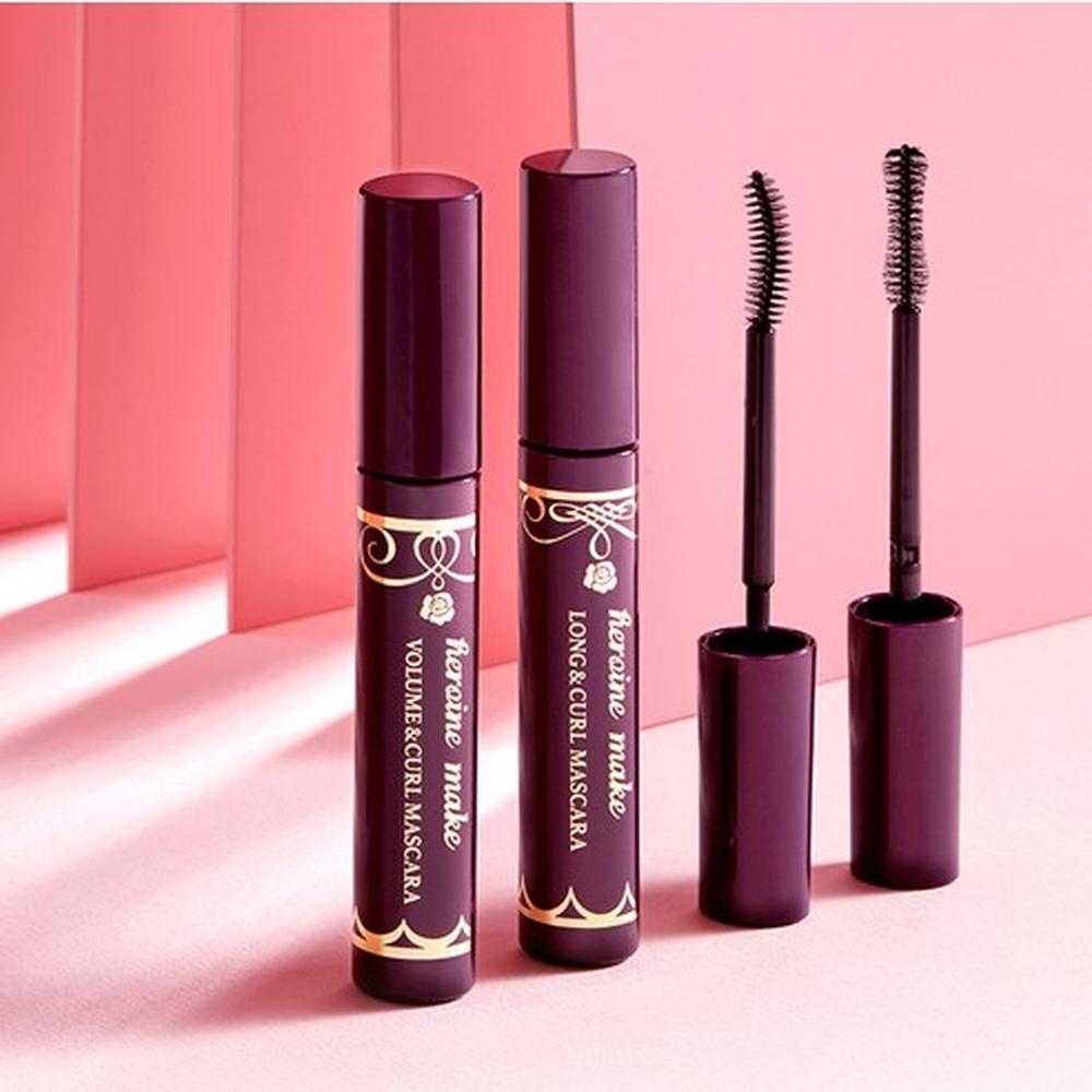 Kiss Me Тушь для ресниц Heroine Make Volume & Curl EX 6 г Глубокий черный, Корейская