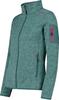Jacket CMP Woman Fleece Jacket (3H14746) Melange Knit Jacket Fleece Jacket (3h14746-12et) Agave-opal