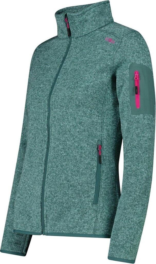Jacket CMP Woman Fleece Jacket (3H14746) Melange Knit Jacket Fleece Jacket (3h14746-12et) Agave-opal