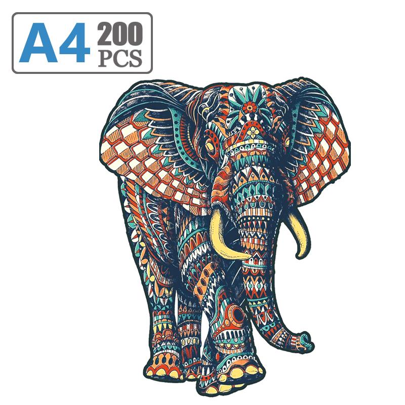 Деревянный пазл-головоломка I. Деревянная головоломка с животными правильной формы. Популярная настольная игрушка для группы животных. Детские игрушки для взрослых. Головоломка.