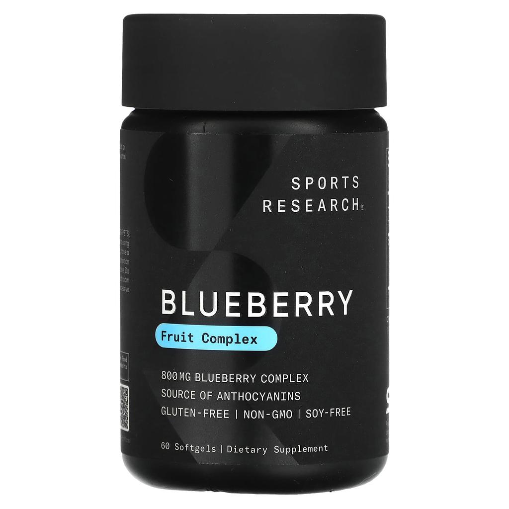 Blueberry Concentrate, 800Mg, 60 Softgels