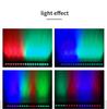 18x18 Вт пиксельное управление 6-в-1 RGBWA UV настенная заливка с DMX линейный светодиодный светильник для помещений с эффектом переливающегося света