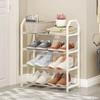 4 Tier Shoe Rack for Home, Practical Shoe Cabinet, Balcony Mount, Storage Shelf, Shoe Hanger, Bedroom, Bedroom, Balcony