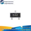 Original DTC123JCA E42 SOT-23 50V 100mA NPN Digital Transistor, 20 pcs
