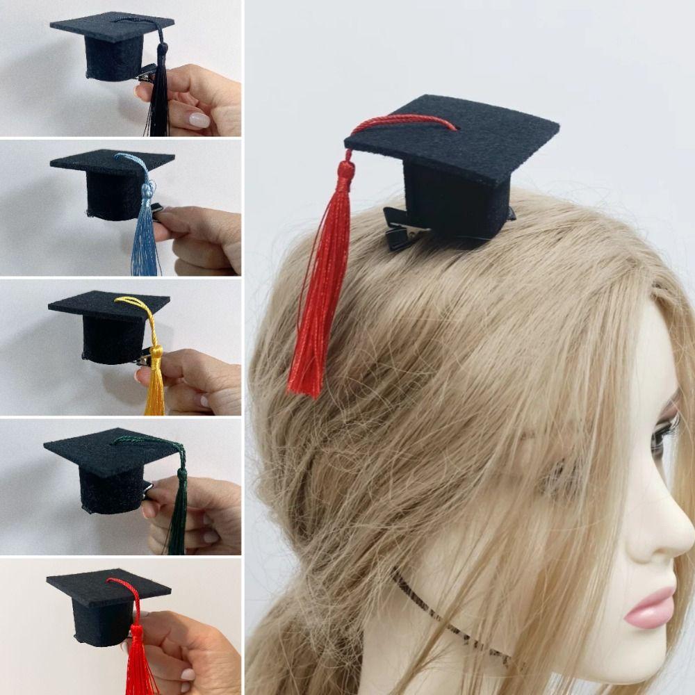 2 шт. многофункциональная кисточка для выпускного шляпы зажим для кукольной докторской шапочки зажим для выпускного подарки